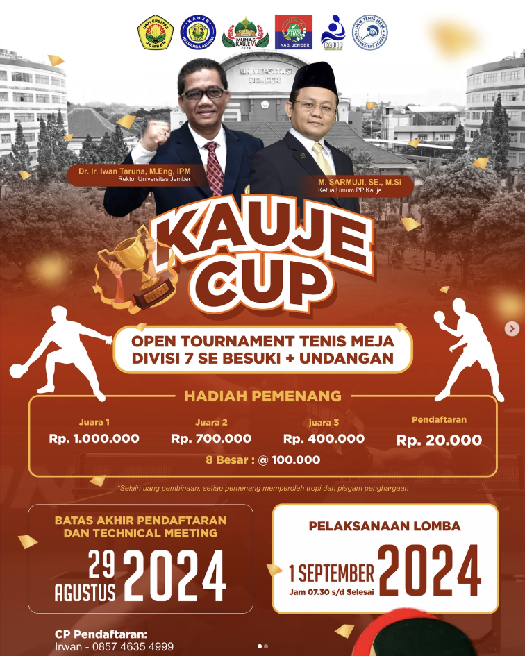 Kauje CUP Tenis Meja